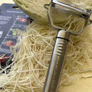 Pjaustyklė "Julienne" šiaudeliais ir griežinėliais, bei skustukas daržovėms - Image 4